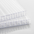 Polycarbonate Transparent Roofing Sheet, 10mm Hollow UV Blocking Polycarbonate Sheet